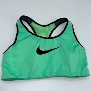 UEC Nike mint green dri fit moderate impact sports bra small